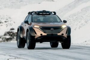 Электромобиль Nissan Ariya проехал от Северного до Южного полюса