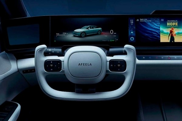 Компании Honda и Sony представили электрический лифтбек Afeela