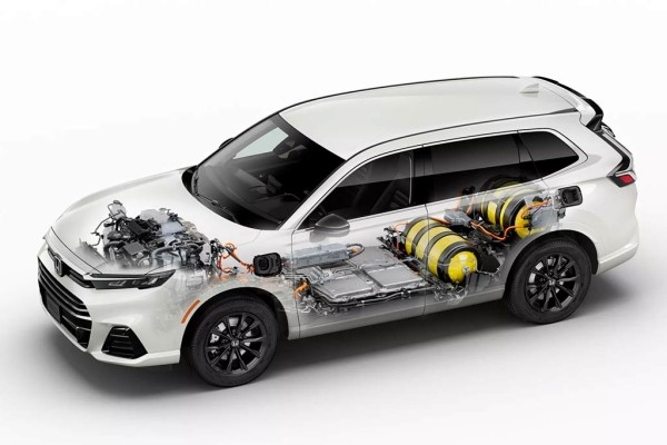 Японцы представили кроссовер Honda CR-V e:FCEV: модификация с водородной установкой